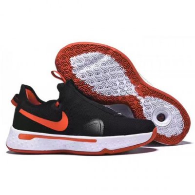 Nike Erkek Pg 4 Siyah / Kırmızı Spor Ayakkabı Türkiye - XKKAEENX